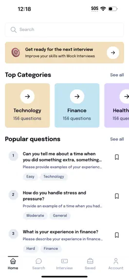 Game screenshot Interview-Ready: 3000+ answers mod apk