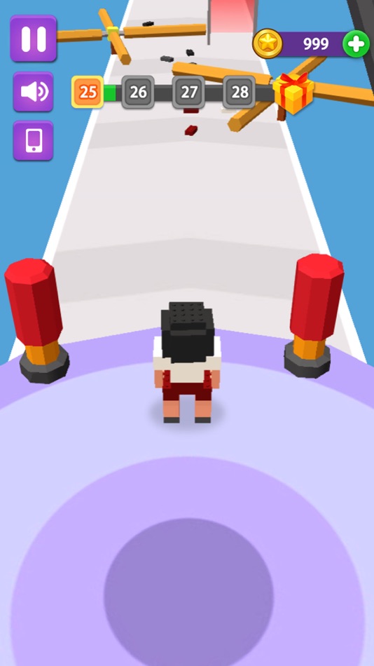 #3. Blocks Running 3D (iOS) 来自: Hainan Lechuang Network Technology Co., Ltd.