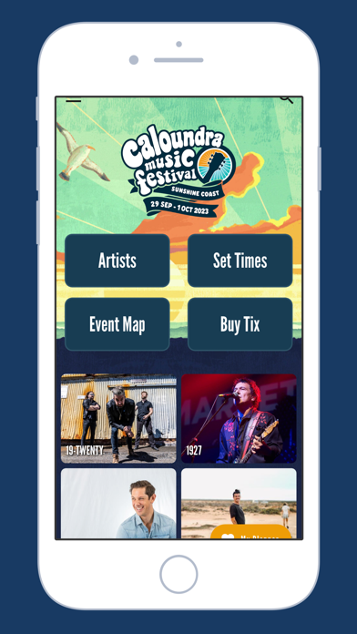 Caloundra Music Festival 2023 Screenshot