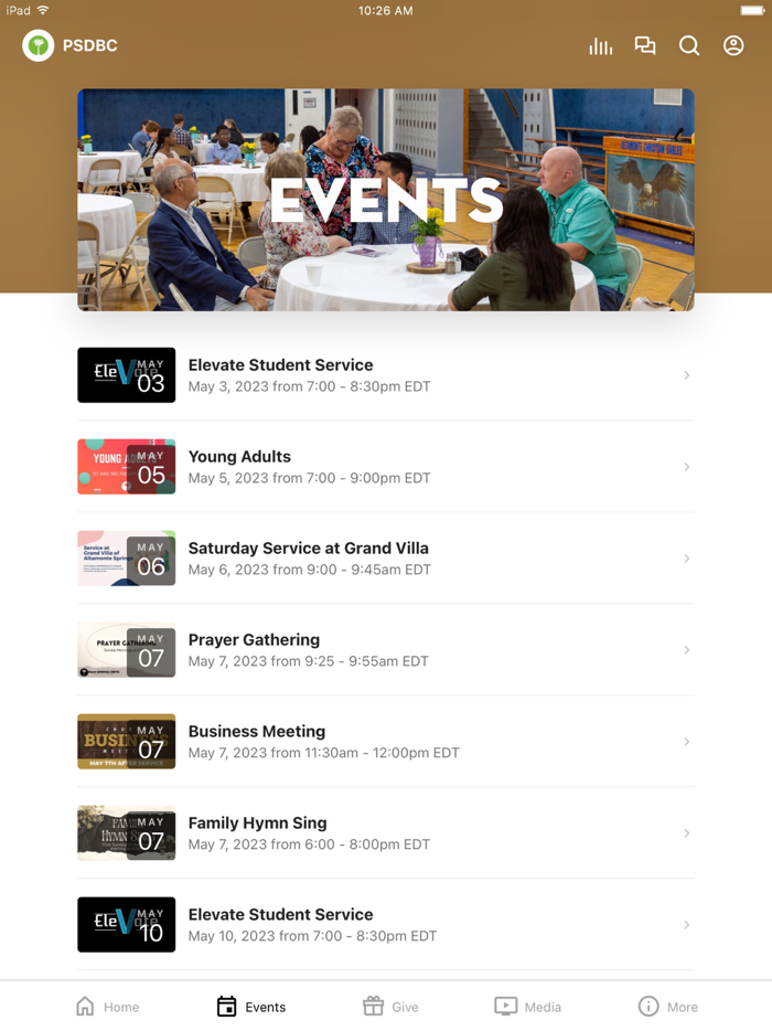 Palm Springs Dr Baptist Church