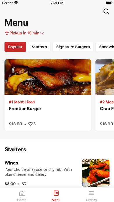 Sizzle Burgers Screenshot