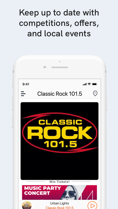 Classic Rock 101.5 Screenshot