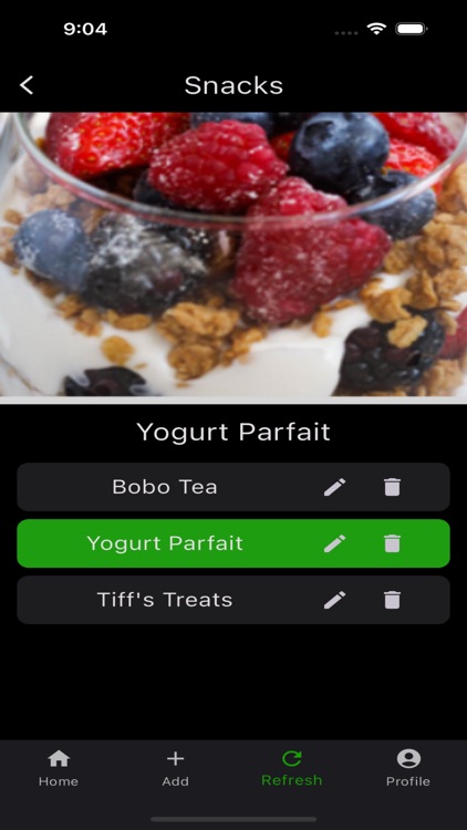 Meal Selection screenshot-5