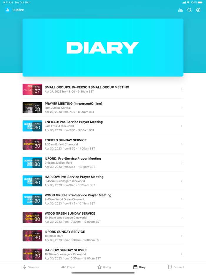 Jubilee Church London