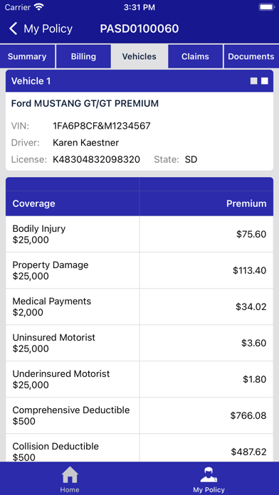 Center Mutual Screenshot