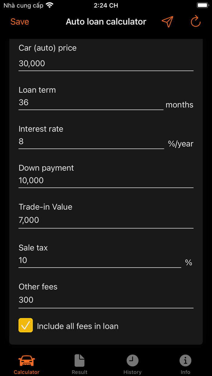 Auto Loan Calculator - Car