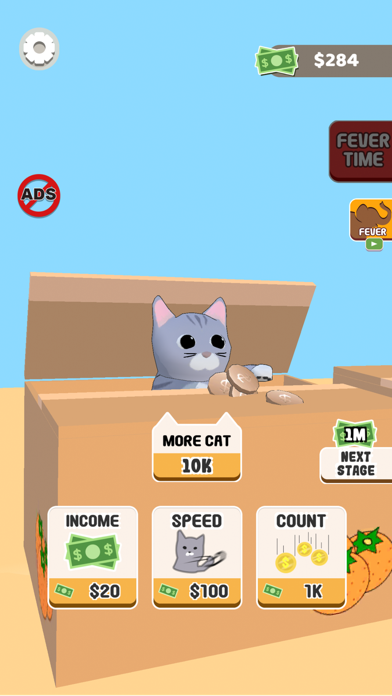 Screenshot #1 pour Cat Box Fever