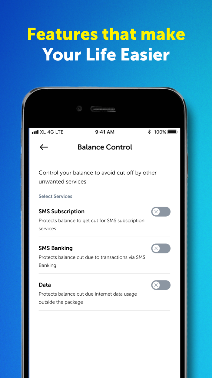 myXL–Cek Kuota and Beli Paket XL