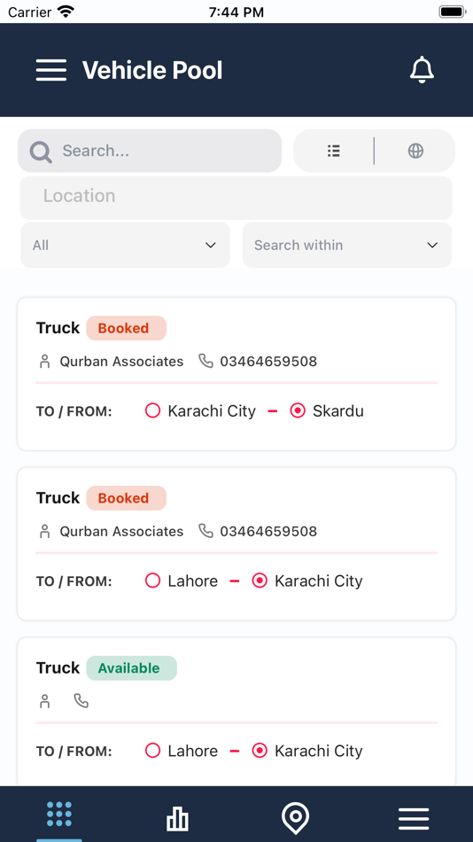 #2. Laari App (iOS) 由: Saif Ullah