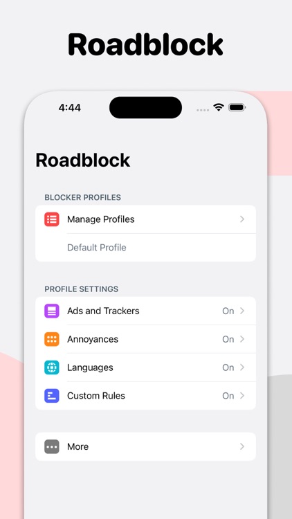 Roadblock - Content Blocker