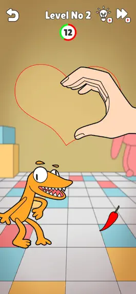 Game screenshot Finger Skill Heart Monster mod apk
