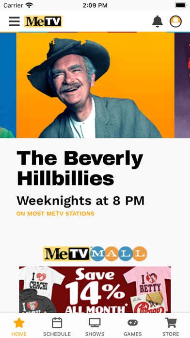 MeTV App Screenshot