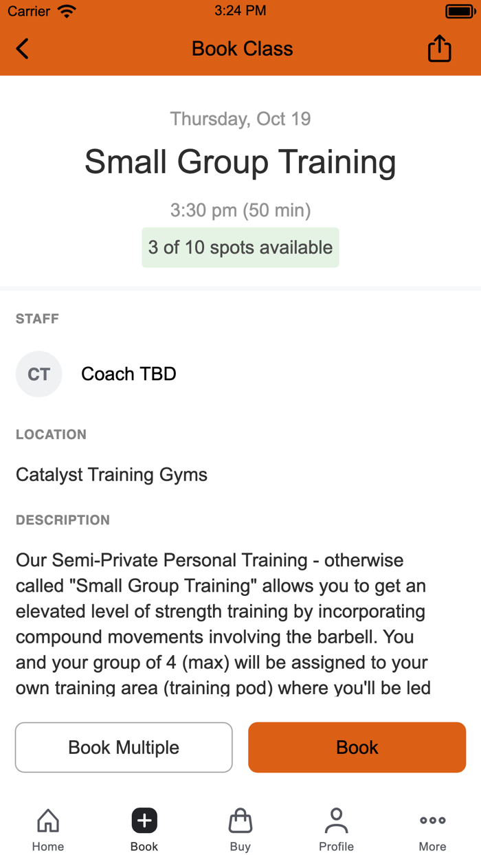 Catalyst Training Gyms - CT