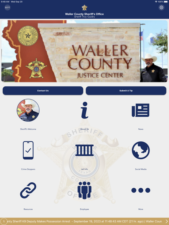 Waller County Sheriff TX