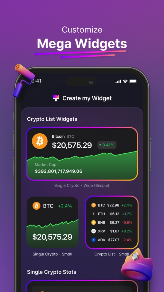 #4. Crypto Signals Widget - Blix (iOS) 由: Abstrakt Group Abstrakt, LLC