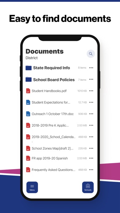 Gibraltar School District Screenshot