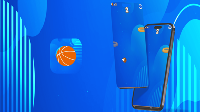 Screenshot #2 pour Flying basketball into frame