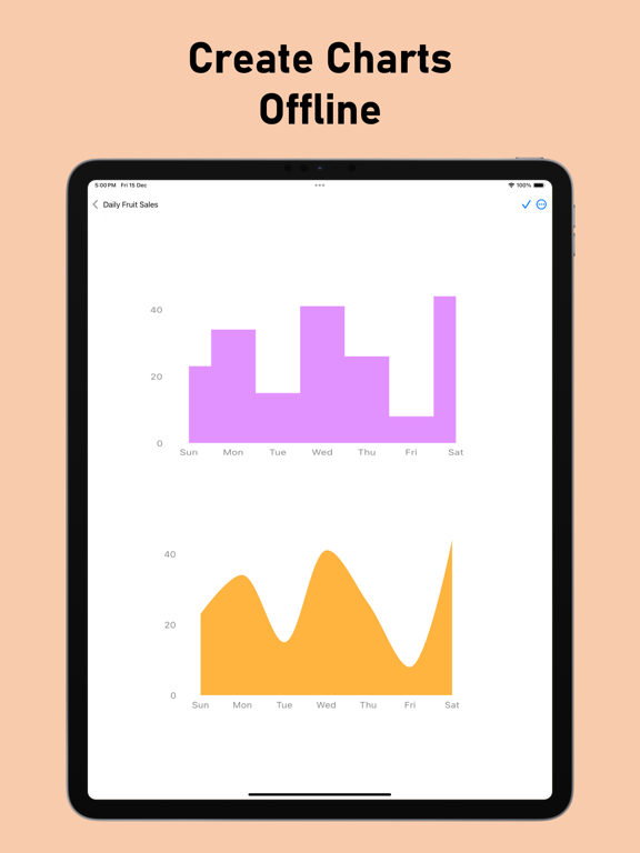 Screenshot #6 pour Charts IQ: Chart & Graph Maker