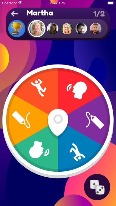 Party Wheel Dares with Friends Screenshot