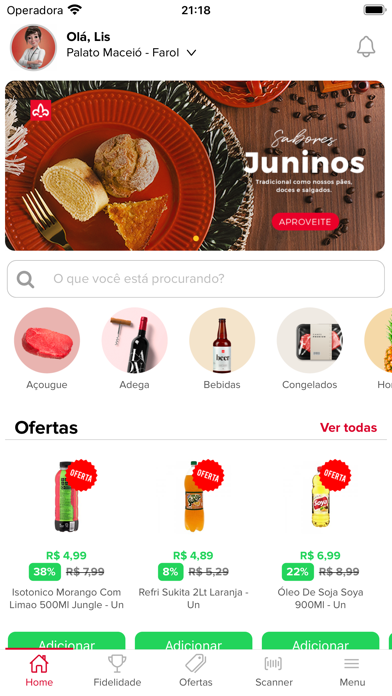 Palato Supermercado Screenshot