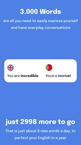 Game screenshot Most Common Portuguese Words mod apk