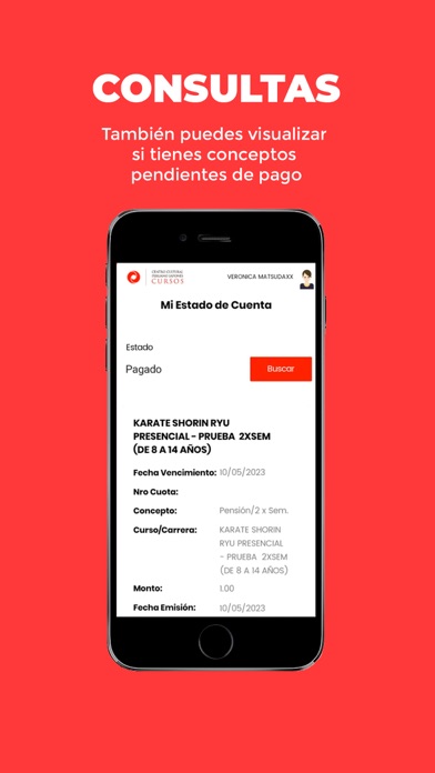 Peruano Japonés CURSOS Screenshot