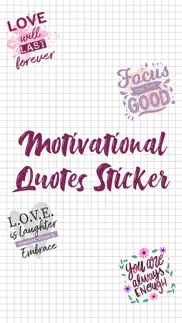 motivational quotes sticker iphone screenshot 1