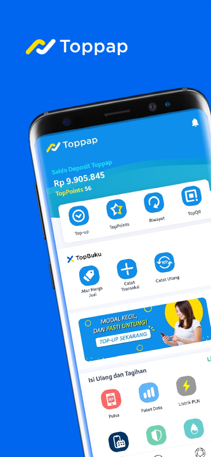 Toppap Pulsa PPOB and Catatan