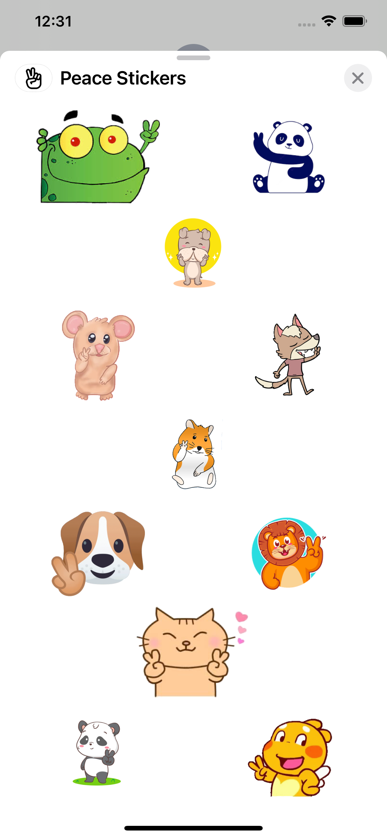 Peace Stickers