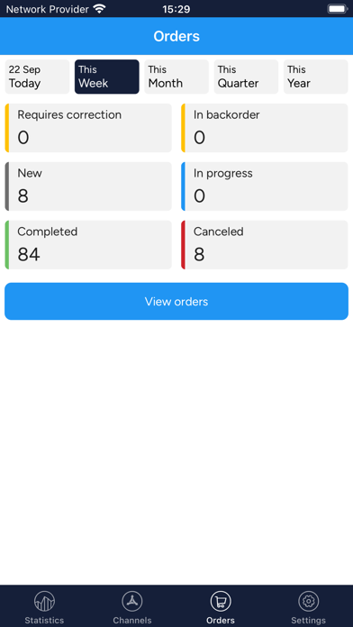 ChannelEngine Screenshot