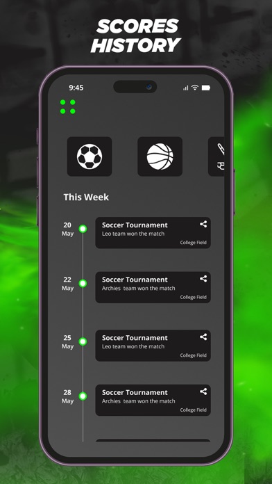 99 Sport Scoreboard Screenshot