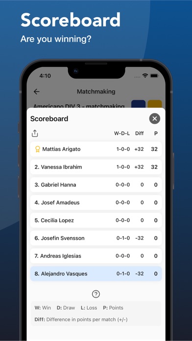 Club League Screenshot