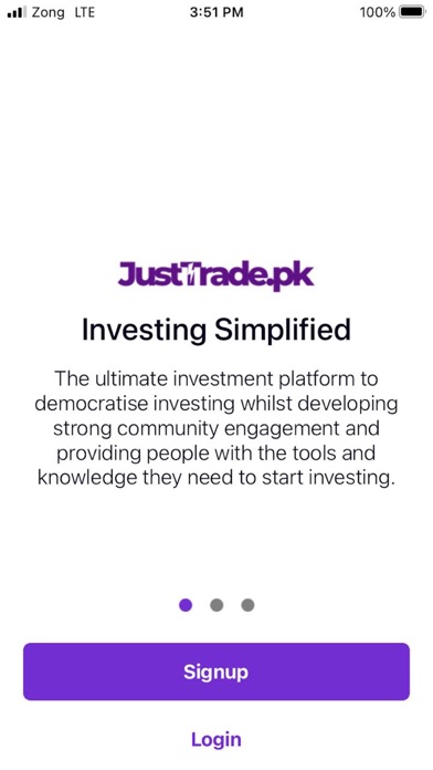 JustTrade.pk Screenshot