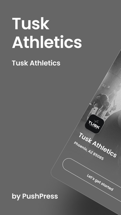 Tusk Athletics Screenshot