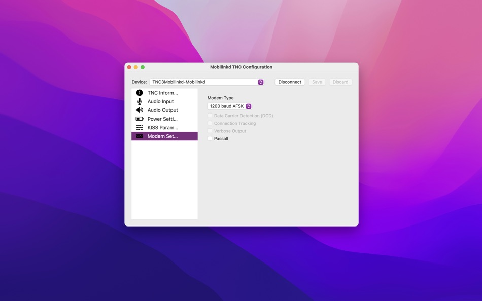 #6. Mobilinkd TNC Configuration (macOS) 由: Weston Bustraan