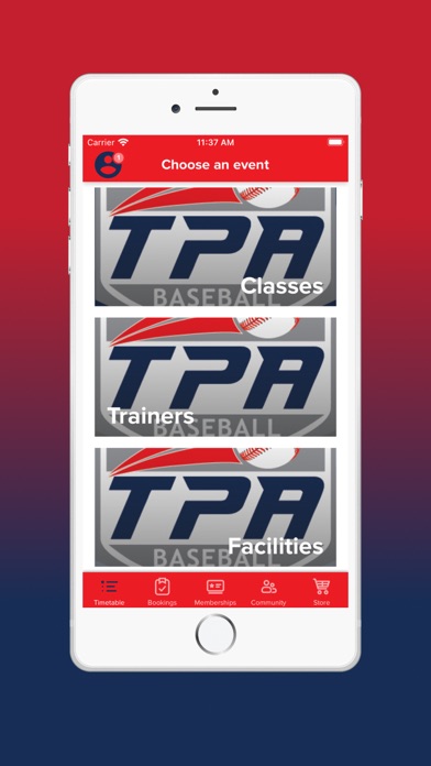 Top Prospect Athletics Screenshot