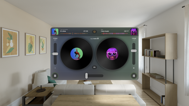 ‎djay - DJ App & AI Mixer Screenshot