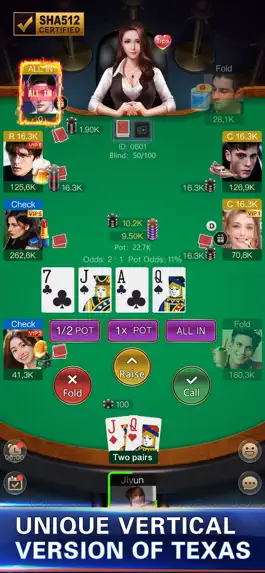 Game screenshot Pocket Texas Hold'em apk