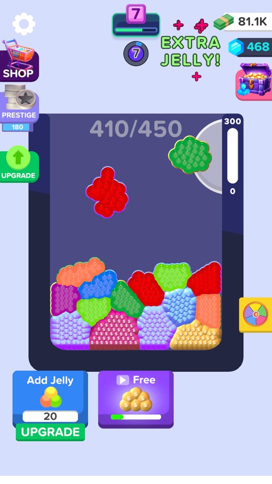 #3. Merge the Jelly (iOS) Podle: Rollic Games