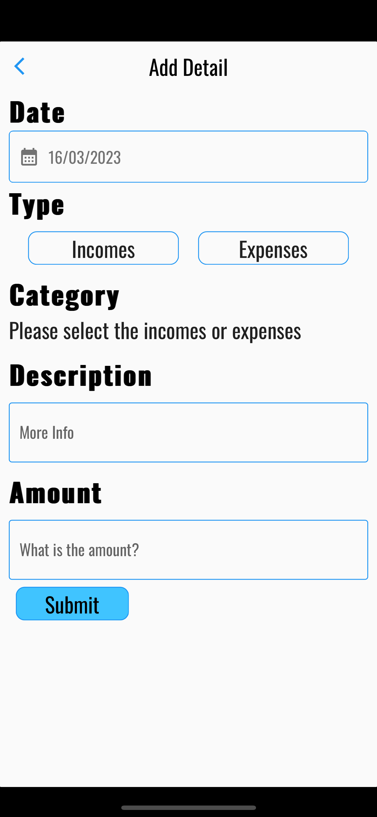 FInacBudget
