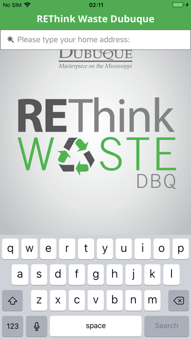 REThink Waste Dubuque Screenshot