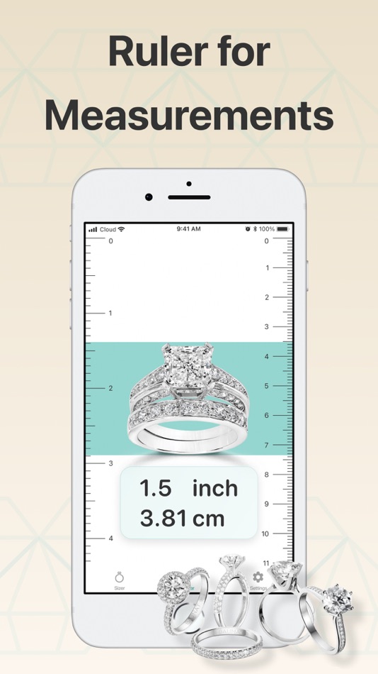#4. Ring Sizer – Ring Size Meter (iOS) 由: AppLiks Sp. z O.O.