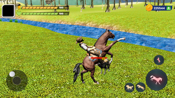 Wild Horse Survival Simulator