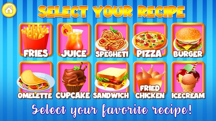 School Kids Breakfast Cooking