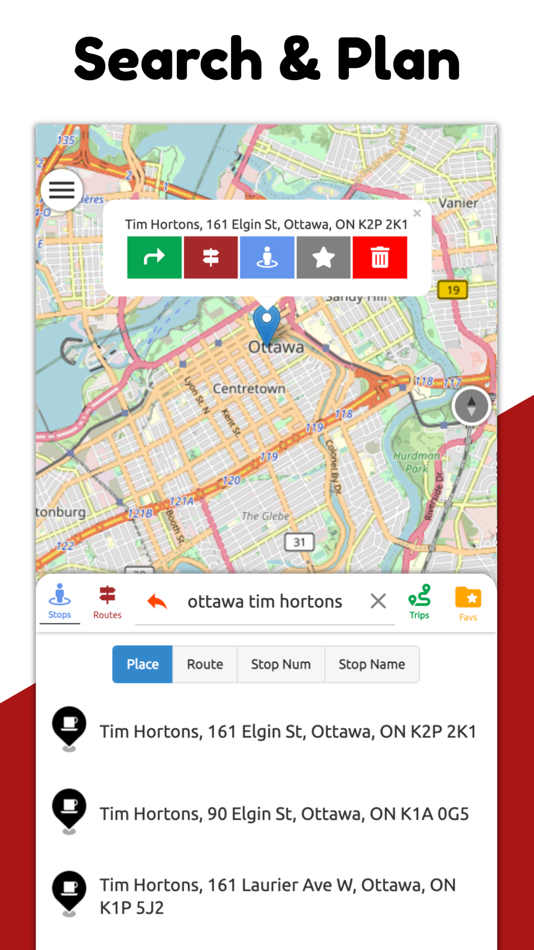 #7. Ottawa Transit RT - OC Transpo (iOS) 由: Bhanu Munjal