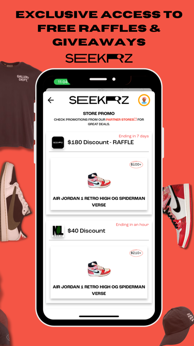 Seekrz: Buy & Sell Streetwear Screenshot