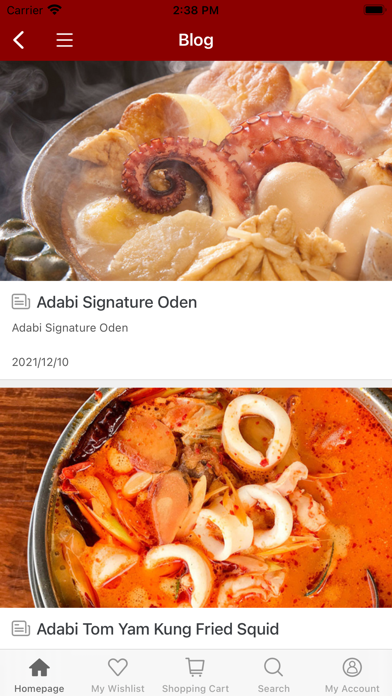 Adabi Official Store Screenshot