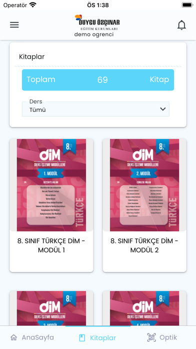 Duygu Özçınar Eğitim Screenshot