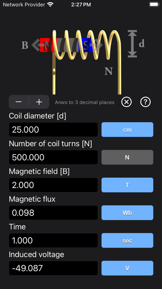 #9. Faraday's Law Calculator (iOS) 由: Nitrio