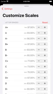 quickgrade pro - easy grader iphone screenshot 3